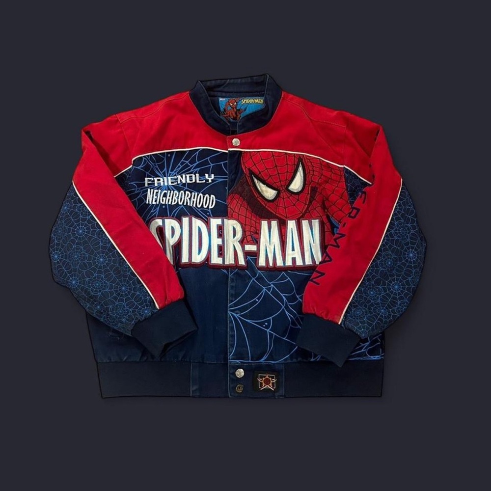 Marvel Spider-Man Graphic Patch Jacket - image 1